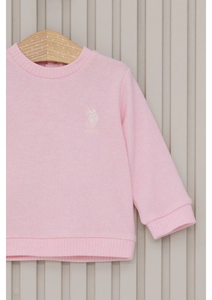 Us Polo Kız Bebek Uzun Kol 2lı Takım - A.pembe fiyatları