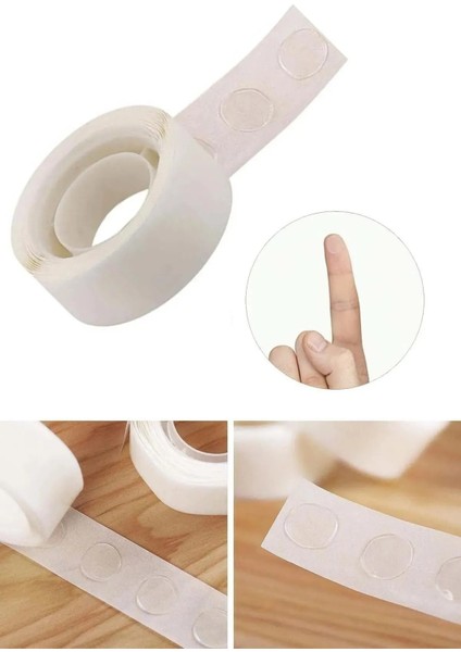 Çift Taraflı Yapışkan Balon Yapıştırma Bandı Sticker Damla Modeli ve Uçan Balon Aparatı Yapıştırıcı fiyatları