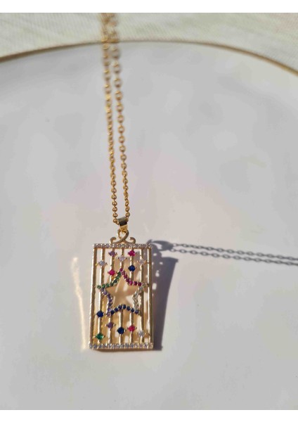 Yıldız Detaylı Kadın Çelik Kolye fiyatları