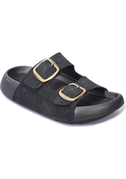 Orthopedix Çift Bantlı Tokalı Unisex Spor Terlik QR25100 modelleri