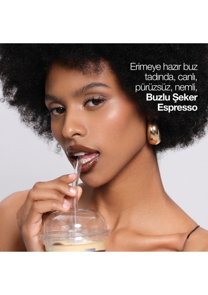 Dudak Bakım Parlatıcı Lip Balm 10 ml | Espresso Tint | Besleyici, Nemlendirici | Peptit,Shea,Cupuaçu