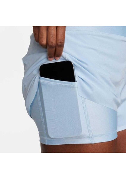 Swift Dri-Fit Kadın Mavi Koşu Şort DX1029-440