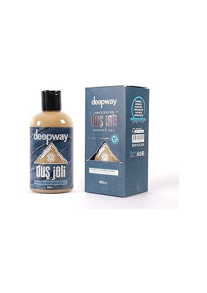 Deepway Duş Jeli 6 Mucizevi Kilin Doğal Bileşimi