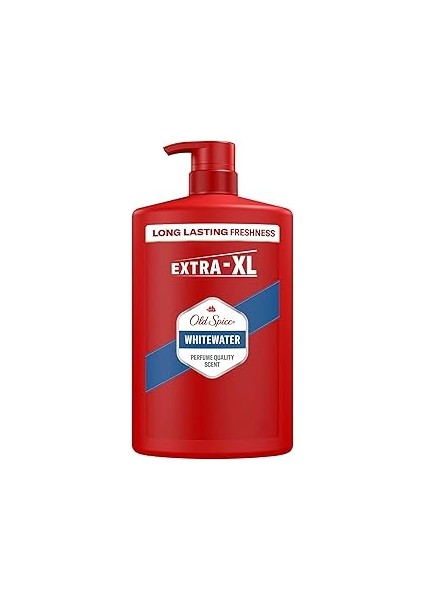 Old Spice Whitewater Erkekler Için Duş Jeli ve Şampuan 1000 ml Ekstra-Xl