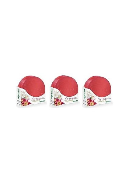 Doğal Zambak Sabunu 150 gr x 3 Adet