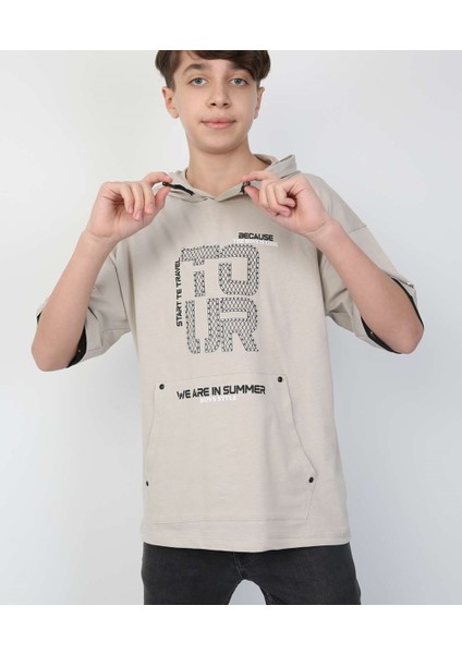 Erkek Çocuk Kapüşonlu Tişört fırsatları