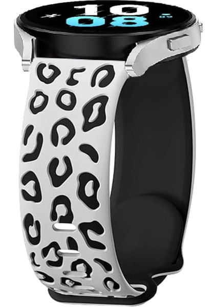 Huawei Watch 3 Gt Gt2 GT2E Gt3 Gt4 Gt 5 Pro Se Elite 46MM Uyumlu 22MM Leopar Desenli Silikon Kordon fiyatları
