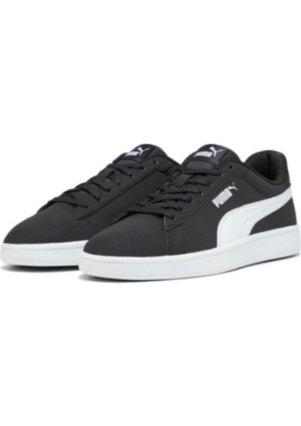 Puma Smash 3.0 Buck Unisex Spor Ayakkabı 392336-01 Black-White