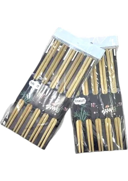 10 Çift Yıkanabilir Bambu Ahşap Stick Yemek Çubuğu Chopsticks Çin Japone Yöresel Yemek Çubuğu modelleri