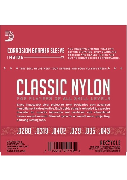 Klasik Gitar Tel Seti (4/4), Sılverplated Wound, C fiyatları