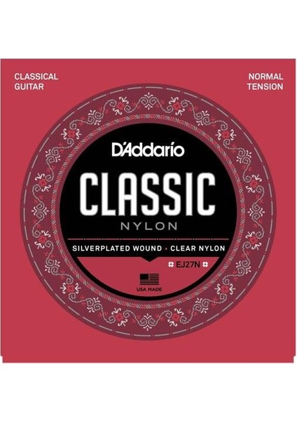 Klasik Gitar Tel Seti (4/4), Sılverplated Wound, C fırsatları