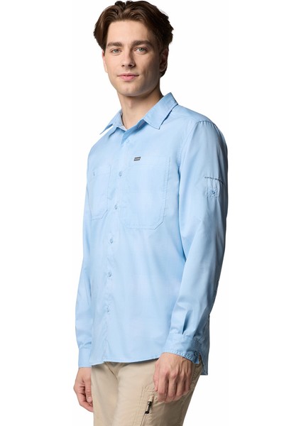 Silver Ridge Utility Lite Plaid Erkek Uzun Kollu Gömlek modelleri