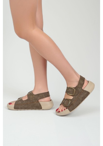 Orthopedix Çitf Bantlı Tokalı Unisex Spor Sandalet QR25207