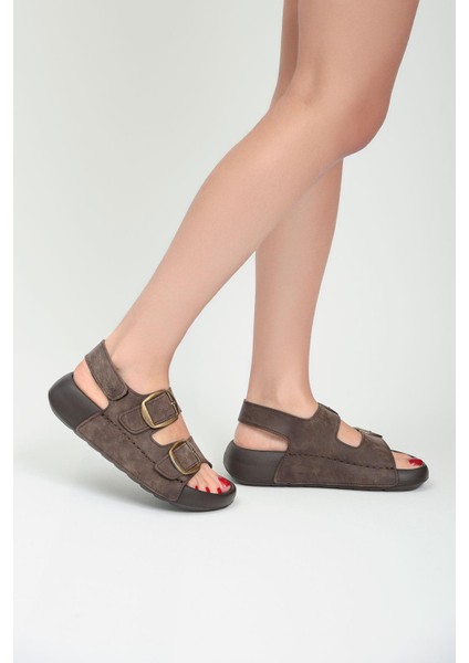 Orthopedix Çitf Bantlı Tokalı Unisex Spor Sandalet QR25207