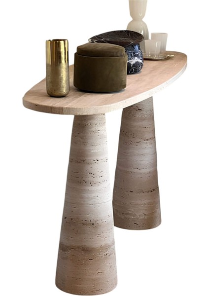 Lenora Traverten Dresuar - Büyük (35CM x 120CM x 80CM)