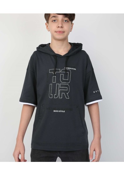 Erkek Çocuk Kapüşonlu Tişört fırsatları