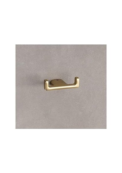 System Slımo Ikili Askılık Gold Renk 45X72X81 mm