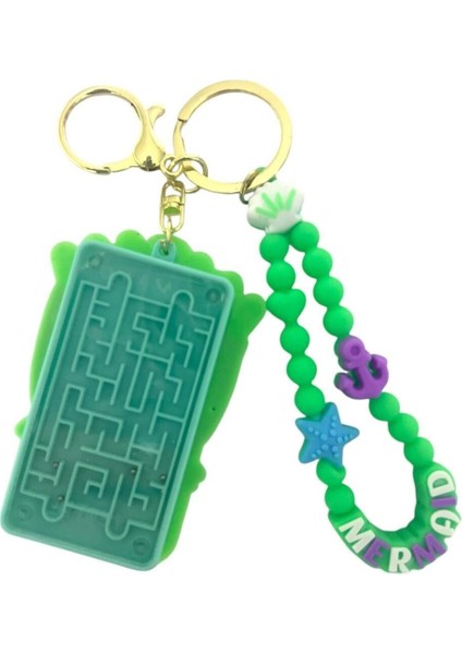 Hesap Makineli ve Labirent Oyunlu Silikon Anahtarlık Çanta Süsü fiyatları