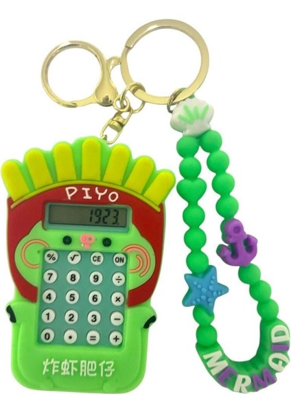 Hesap Makineli ve Labirent Oyunlu Silikon Anahtarlık Çanta Süsü indirimleri