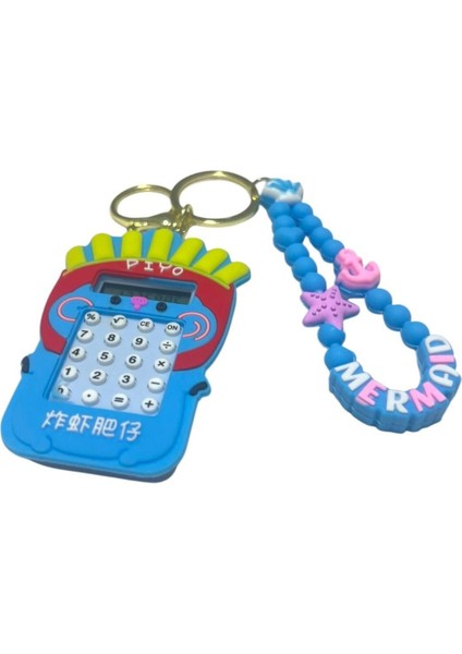 Hesap Makineli ve Labirent Oyunlu Silikon Anahtarlık Çanta Süsü fiyatları