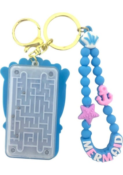 Hesap Makineli ve Labirent Oyunlu Silikon Anahtarlık Çanta Süsü modelleri