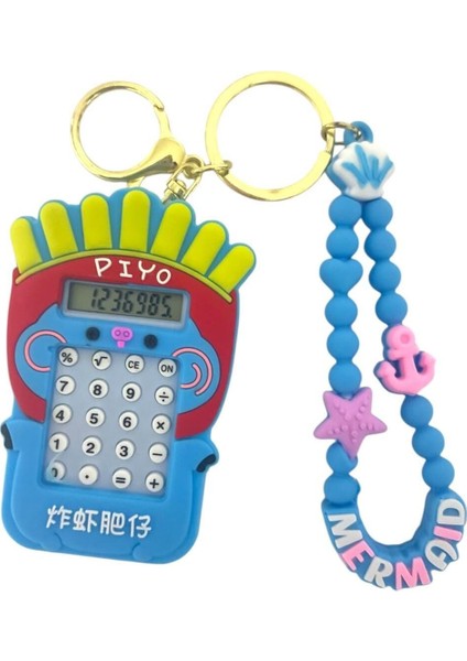 Hesap Makineli ve Labirent Oyunlu Silikon Anahtarlık Çanta Süsü fırsatları