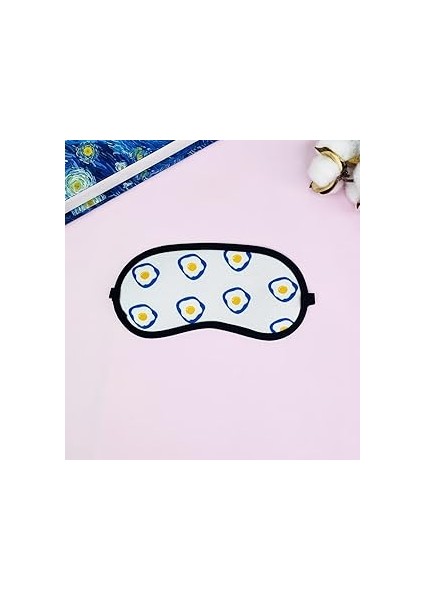 Giftmoda Yumurta Nazar Boncuk Tasarımlı Uyku Bandı