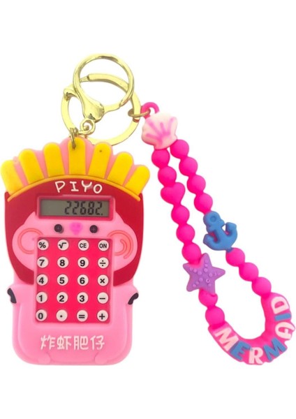 Hesap Makineli ve Labirent Oyunlu Silikon Anahtarlık Çanta Süsü modelleri