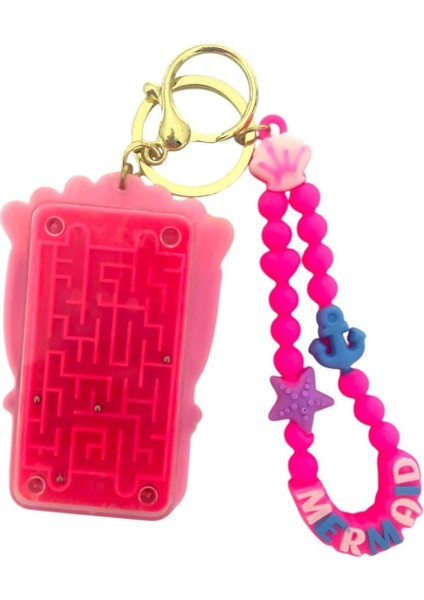 Hesap Makineli ve Labirent Oyunlu Silikon Anahtarlık Çanta Süsü fırsatları