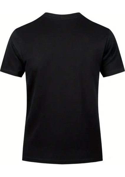 Unisex Pamuklu Sihirli Çizgi Ön Baskılı Tasarım Tshirt fiyatları