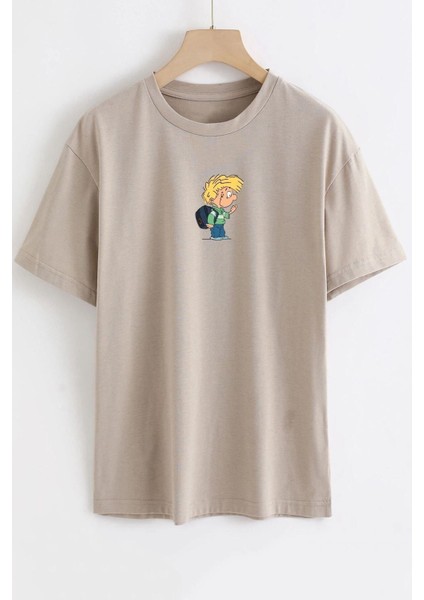 Unisex Cedric Üzümlü Kekim Baskılı Tasarım T-Shirt