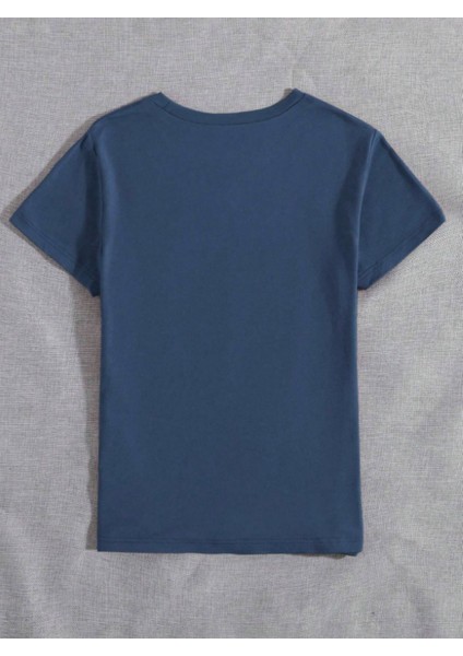 Unisex Pamuklu Eyfel Kulesi Ön Baskılı Tasarım Tshirt fiyatları