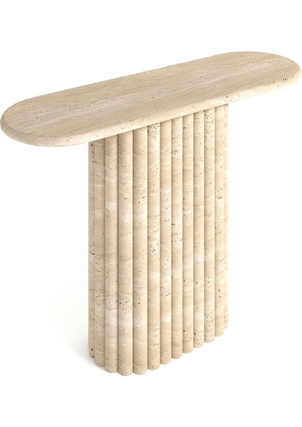 Asya 2 Traverten Dresuar - Standart (35CM x 100CM x 80CM)