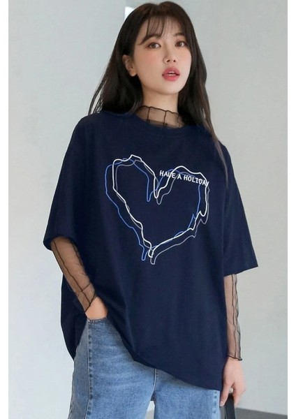 Unisex Holiday Baskılı Tasarım Tshirt