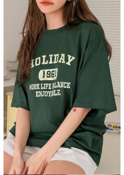 Unisex Holiday Baskılı Tasarım Tshirt fiyatları
