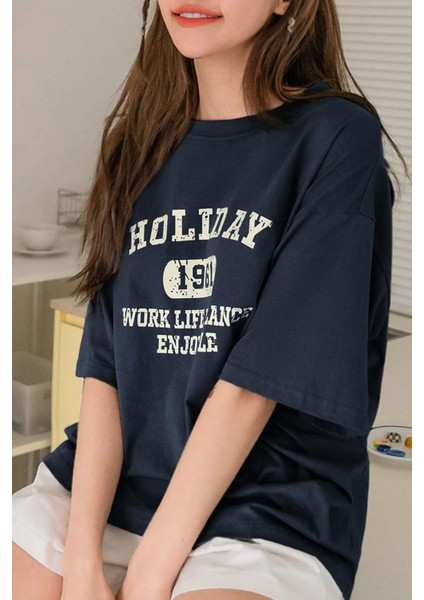 Unisex Holiday Baskılı Tasarım Tshirt modelleri