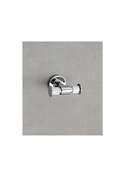 System Ezel Ikili Askılık Krom Renk 50X79X86 mm