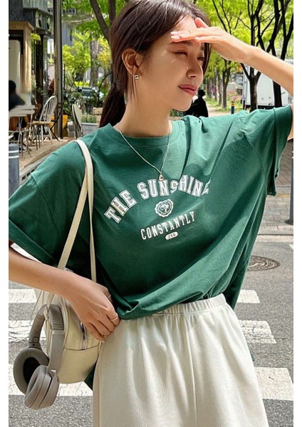 Unisex The Sunshine Baskılı Tasarım Tshirt