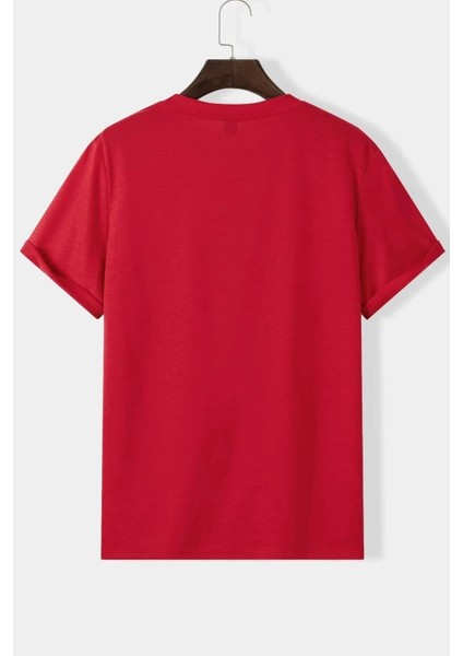 Unisex Nasa Baskılı Tasarım Tshirt