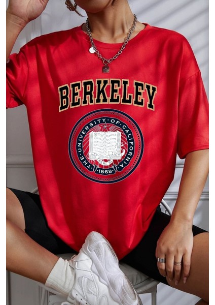 Unisex Berkeley Baskılı Tasarım Tshirt
