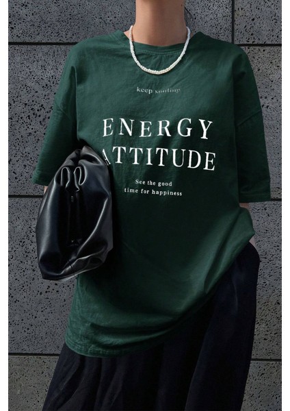 Unisex Energy Baskılı Tasarım Tshirt fiyatları