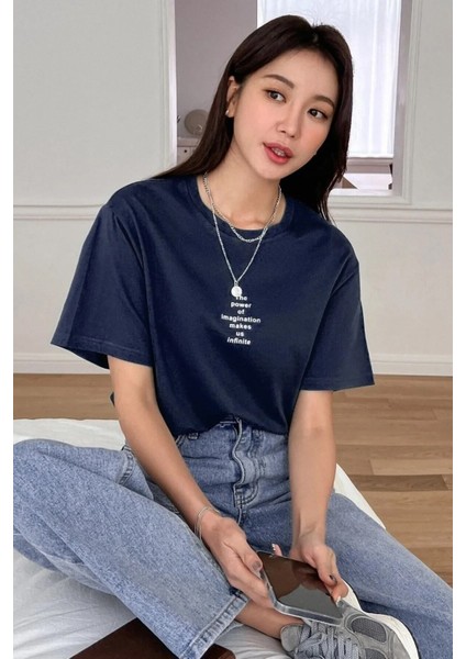 Unisex The Power Of Baskılı Tasarım Tshirt modelleri