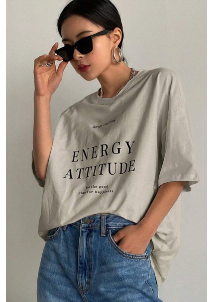 Unisex Energy Baskılı Tasarım Tshirt fiyatları