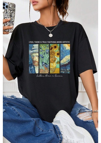 Unisex Artistic Baskılı Baskılı Tasarım Tshirt fiyatları