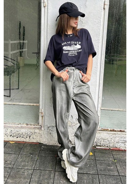 Unisex Age Of Steam Baskılı Tasarım Tshirt modelleri