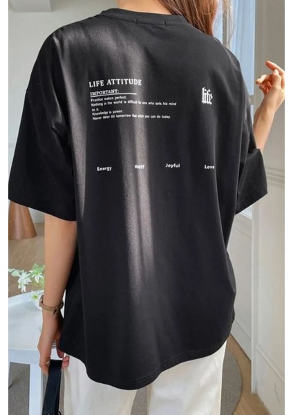 Unisex Life Baskılı Tasarım Tshirt modelleri