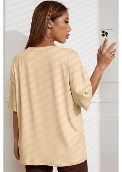 Unisex Evren Temalı Baskılı Tasarım T-Shirt fiyatları