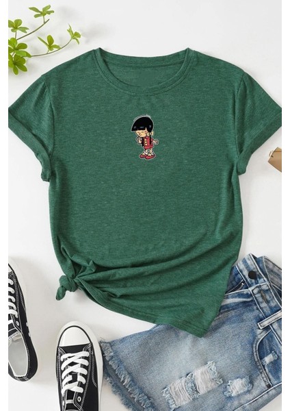 Unisex Chen Üzümlü Kekim Baskılı Tasarım T-Shirt