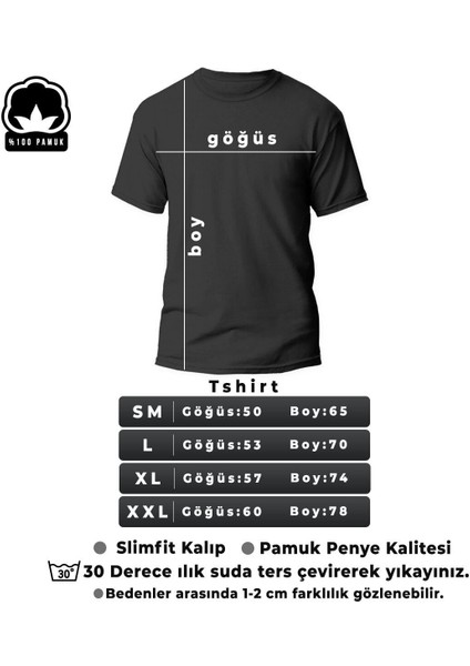 Unisex Live In The Moment Baskılı Tasarım Tshirt