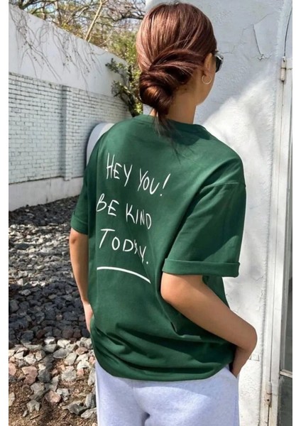 Unisex Hey You Baskılı Tasarım Tshirt modelleri